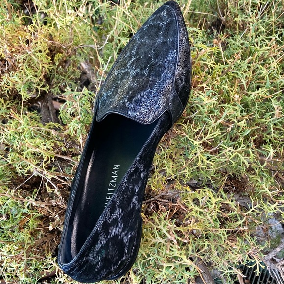 Stewart Weitzman Pipelopez Oxford Flat Shoes - Picture 6 of 13